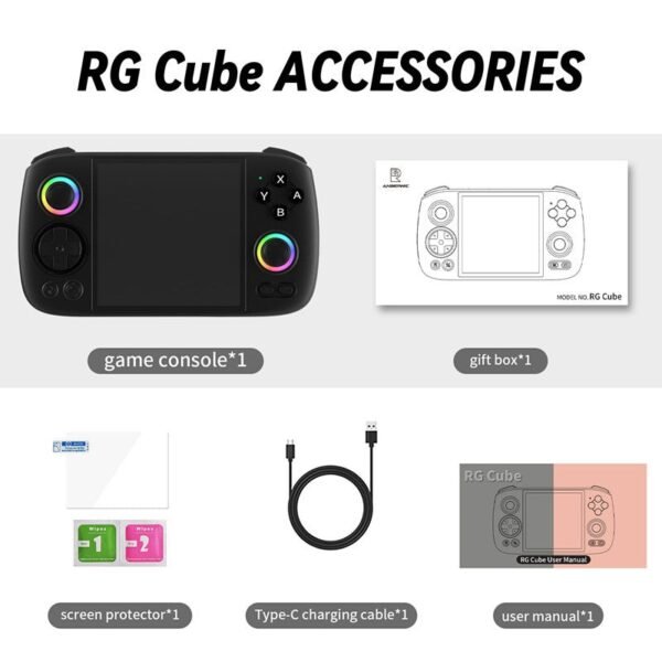 Latest Anbernic RG Cube Handheld Game Console