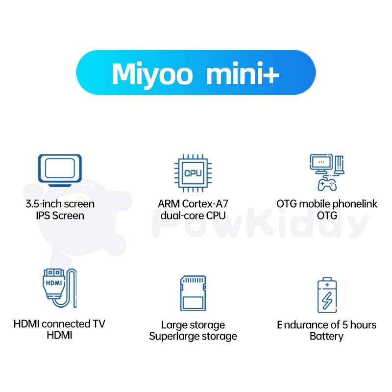 Miyoo Mini Plus Retro Handheld Game Console