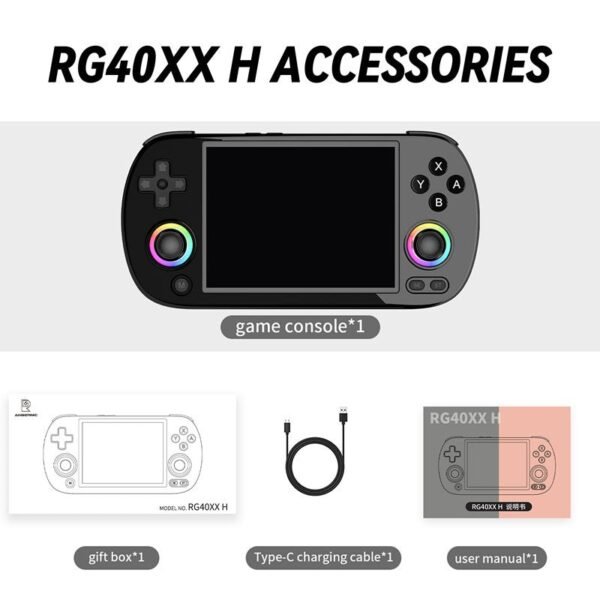 ANBERNIC RG40XX H Retro Handheld Gaming Console